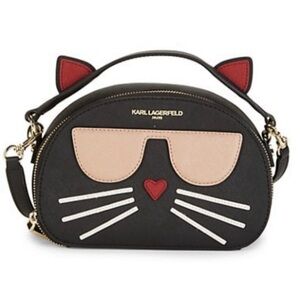 Karl Lagerfeld Cat Crossbody Purse